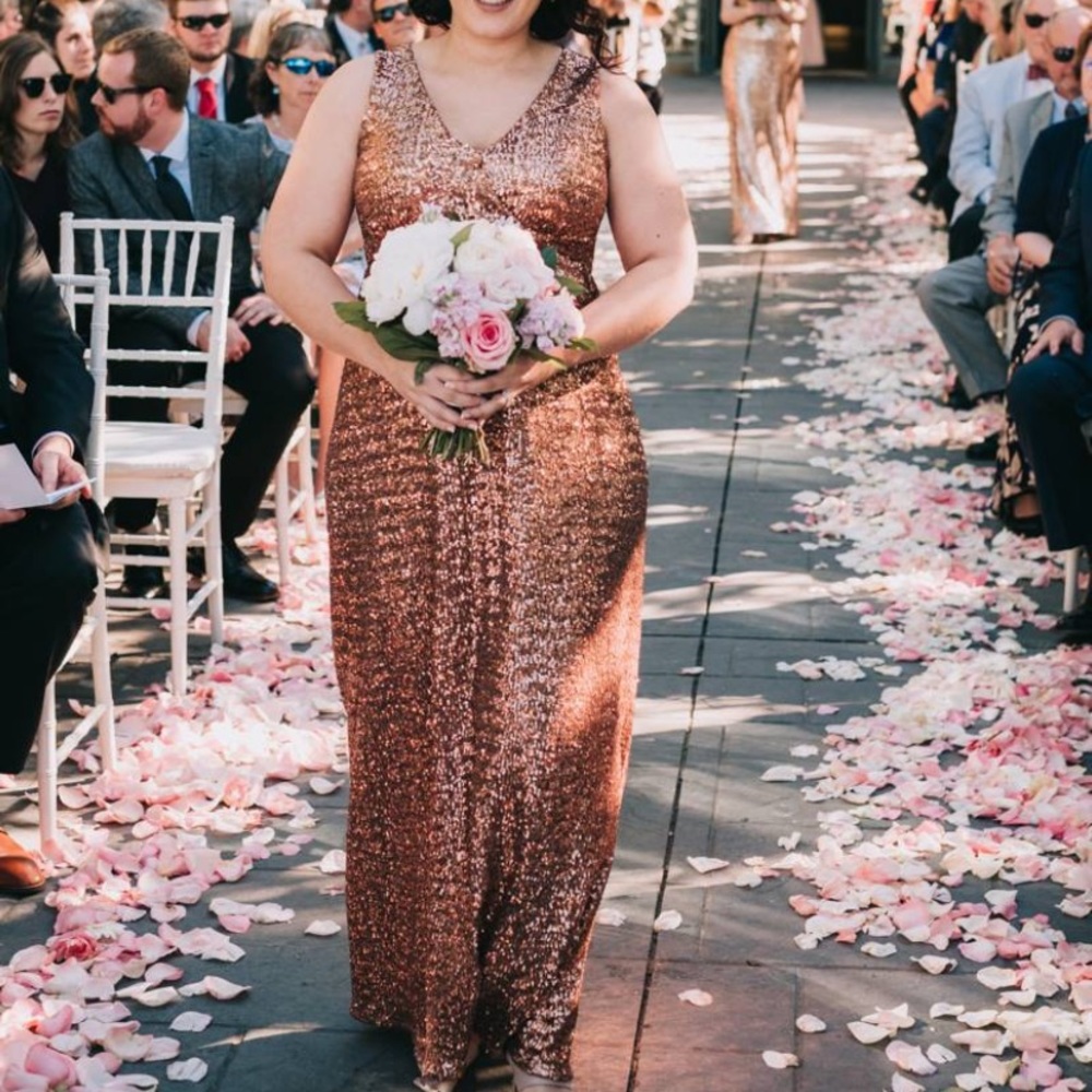 Maternity Sequin Gown